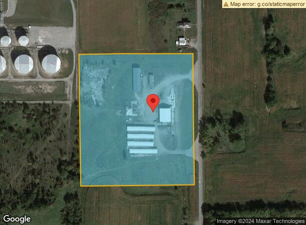  2580 County Road 27, Waterloo, IN Parcel Map