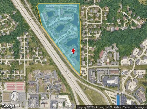  10 Corvette Ct, Lafayette, IN Parcel Map