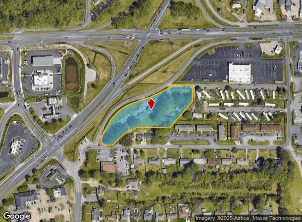  877 Old George Washington Hwy N, Chesapeake, VA Parcel Map