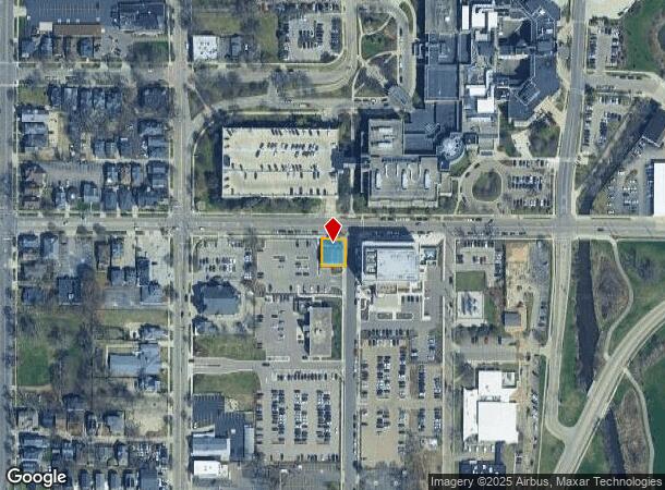  134 E Vine St, Kalamazoo, MI Parcel Map