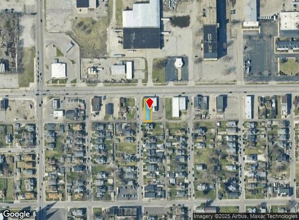  2124 W Western Ave, South Bend, IN Parcel Map