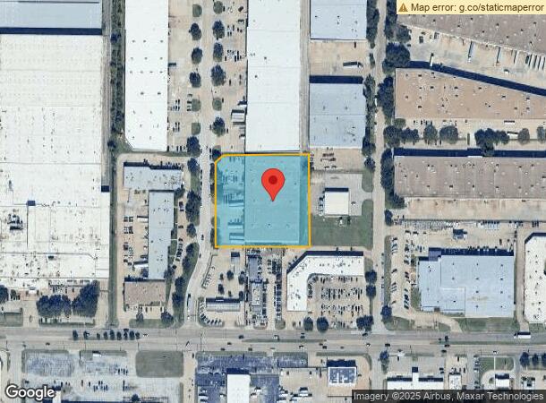  1030 Trend Dr, Carrollton, TX Parcel Map