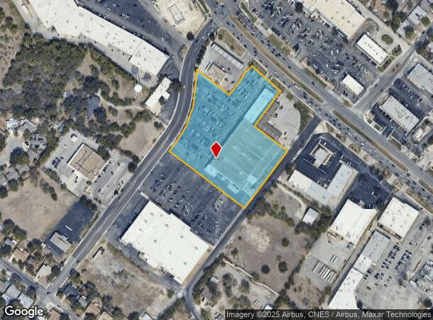 6802 Huebner Rd, San Antonio, TX Parcel Map