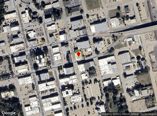 201 E Chambers St, Cleburne, TX Parcel Map
