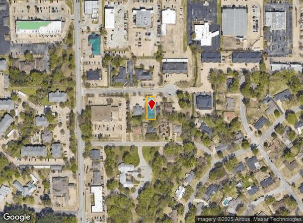 1026 Pruitt Pl, Tyler, TX Parcel Map