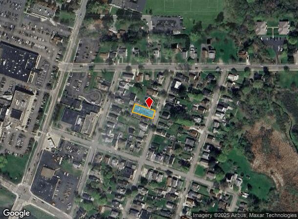521 2Nd Ave, Olean, NY Parcel Map
