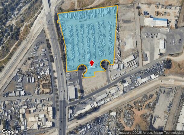 2800 S Trade Ave, Colton, CA Parcel Map