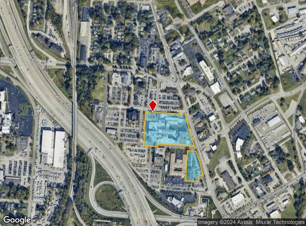  1220 Missouri Ave, Jeffersonville, IN Parcel Map