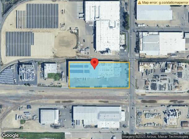  2788 S Maple Ave, Fresno, CA Parcel Map