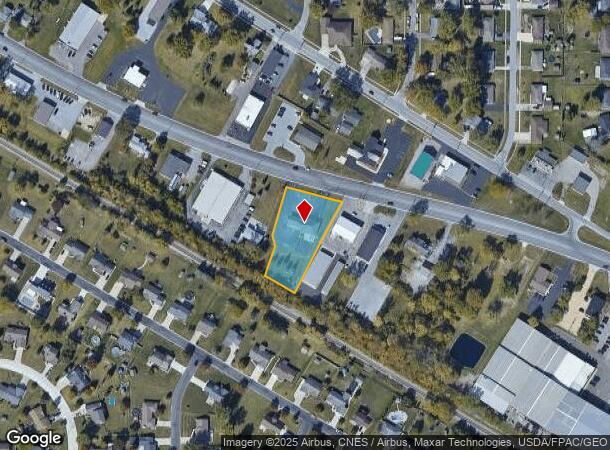 420 E Kiracofe Ave, Lima, OH Parcel Map