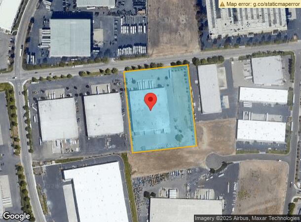  2518 Boeing Way, Stockton, CA Parcel Map