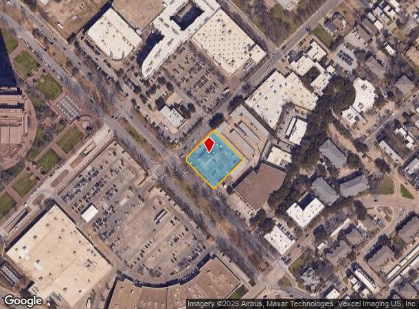 2428 N Haskell Ave, Dallas, TX Parcel Map