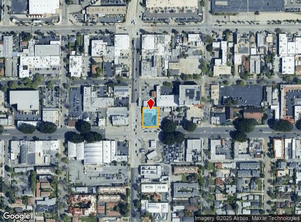  2713 E Colorado Blvd, Pasadena, CA Parcel Map