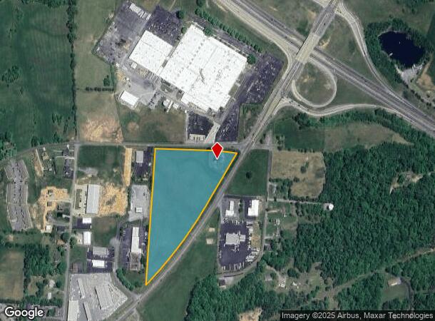  107 Roscoe Fitz Rd, Johnson City, TN Parcel Map