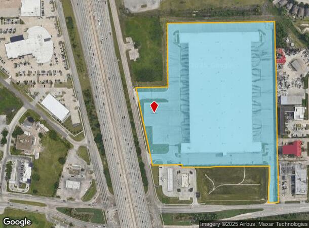  13800 North Fwy, Houston, TX Parcel Map