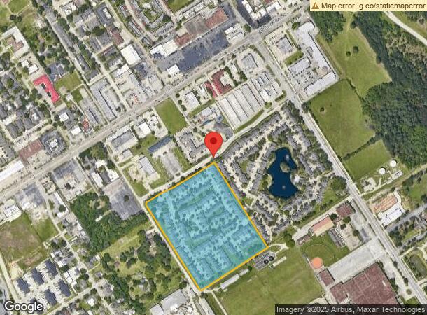  1625 Romano Park Ln, Houston, TX Parcel Map