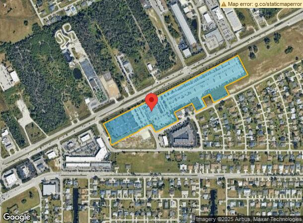  404 Ne Pine Island Rd, Cape Coral, FL Parcel Map