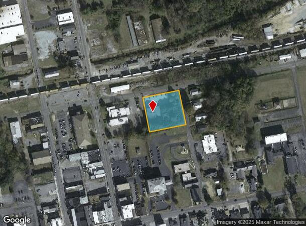  109 Coosa St E, Talladega, AL Parcel Map