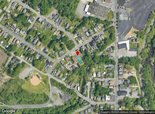  2826 Marvine Ave, Scranton, PA Parcel Map