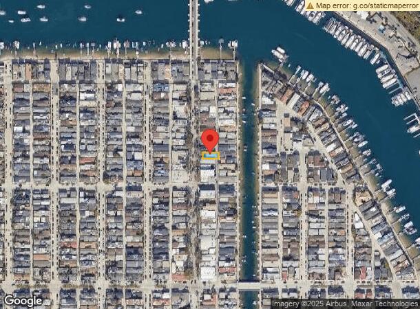  308 Marine Ave, Newport Beach, CA Parcel Map