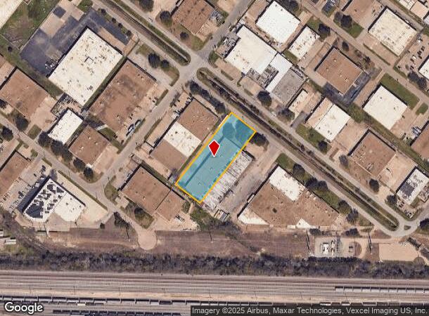  8303 Chancellor Row, Dallas, TX Parcel Map