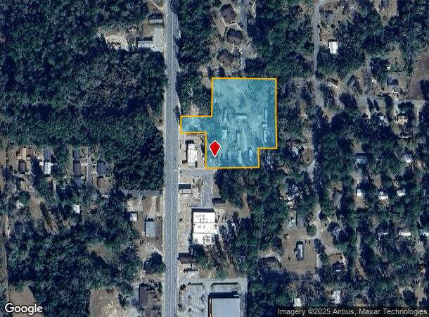  1390 N Jefferson St, Monticello, FL Parcel Map