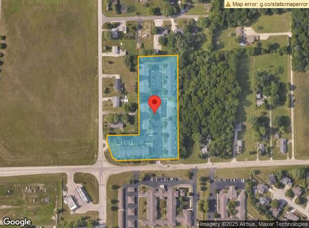  1400 W Mound Rd, Decatur, IL Parcel Map