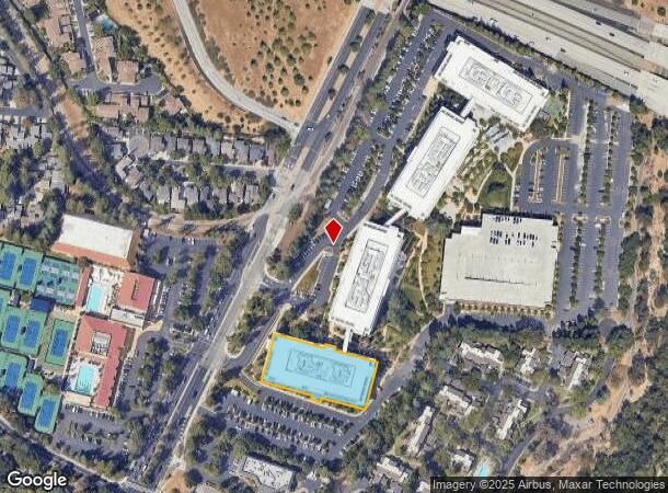  101 Albright Way, Los Gatos, CA Parcel Map