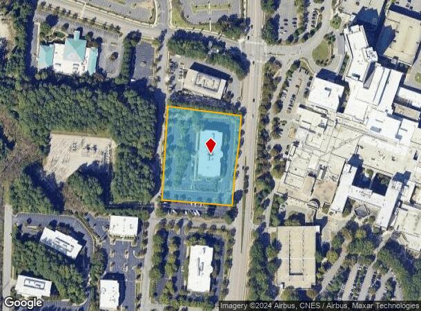  2709 Blue Ridge Rd, Raleigh, NC Parcel Map