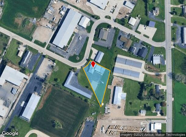 1966 Commercial Way, Green Bay, WI Parcel Map