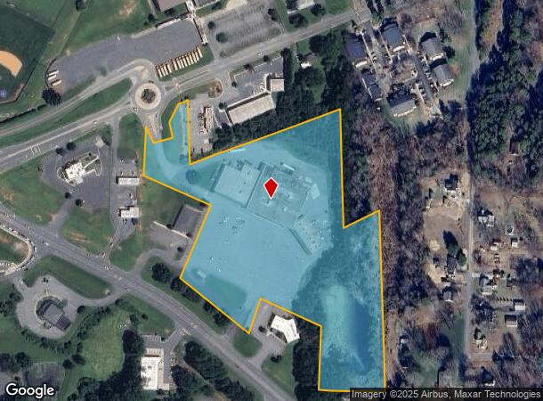  630 W Academy St, Randleman, NC Parcel Map