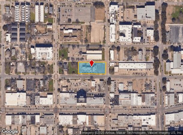 315 Sunset Ave, Dallas, TX Parcel Map