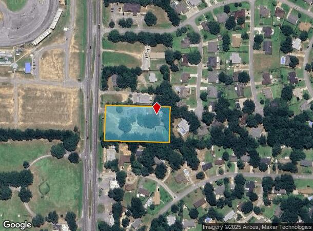 7445 Pine Forest Rd, Pensacola, FL Parcel Map
