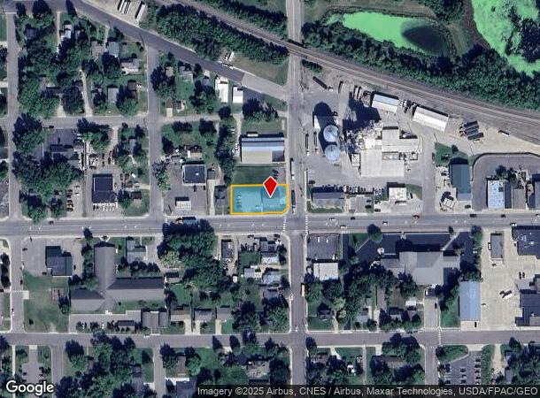  1015 6Th St, Howard Lake, MN Parcel Map