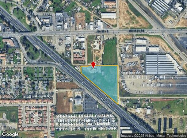  4825 N Cornelia Ave, Fresno, CA Parcel Map