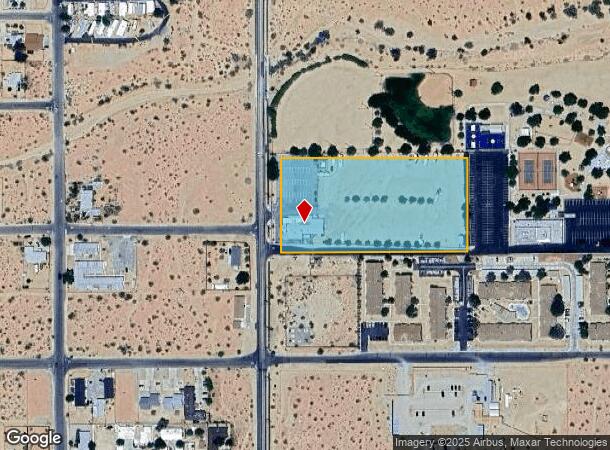 6225 Sunburst St, Joshua Tree, CA Parcel Map