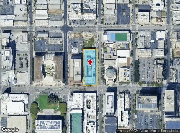  3675 Wilshire Blvd, Los Angeles, CA Parcel Map