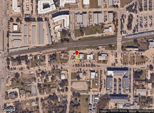  3809 Main St, Rowlett, TX Parcel Map