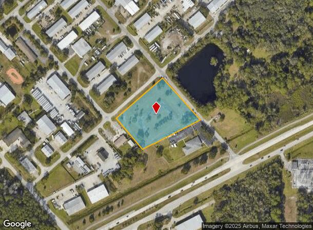 1650 Langley Ave, Deland, FL Parcel Map