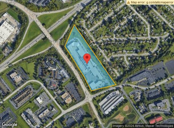  4700 Westport Dr, Camp Hill, PA Parcel Map