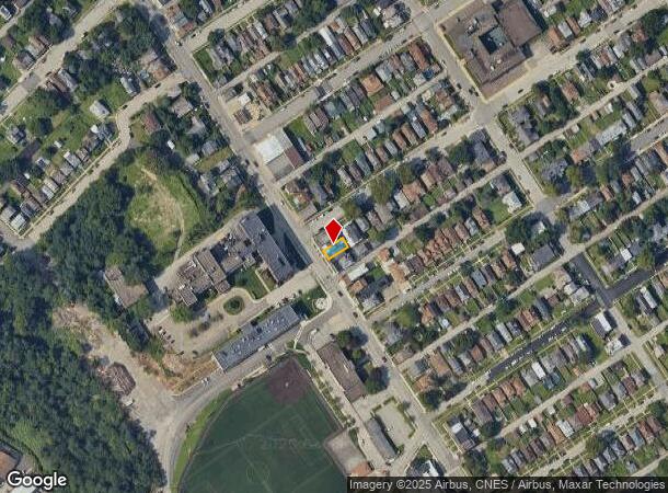  1803 West St, Homestead, PA Parcel Map