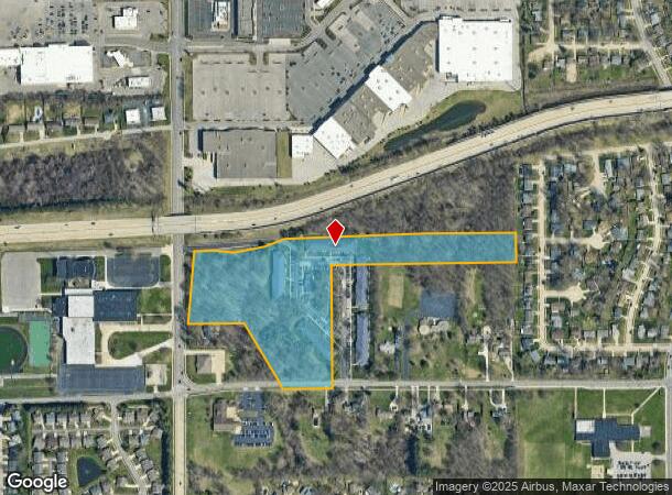 1215 E Fairington Cir, South Bend, IN Parcel Map