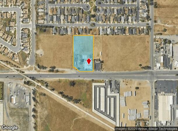  15690 Foothill Blvd, Fontana, CA Parcel Map