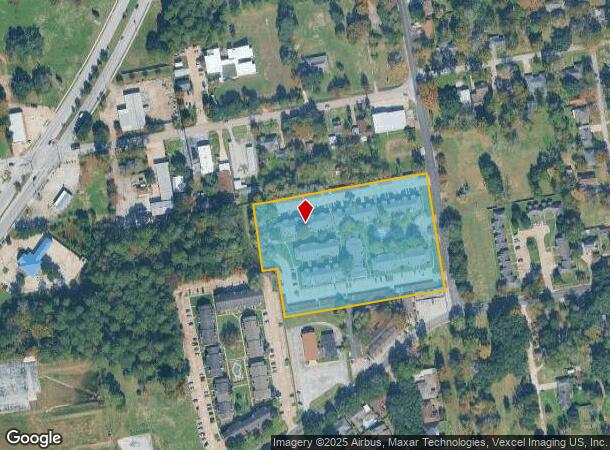 2105 Cedar Bayou Rd, Baytown, TX Parcel Map