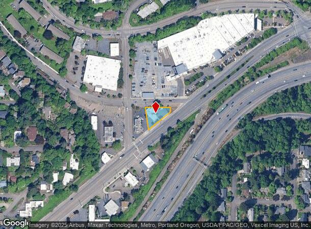  7635 Sw Barbur Blvd, Portland, OR Parcel Map