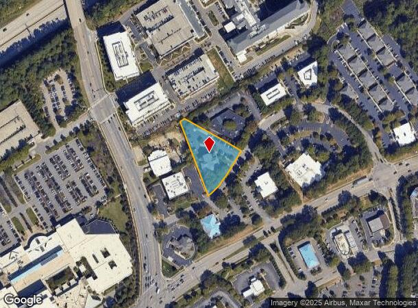 251 Keisler Dr, Cary, NC Parcel Map