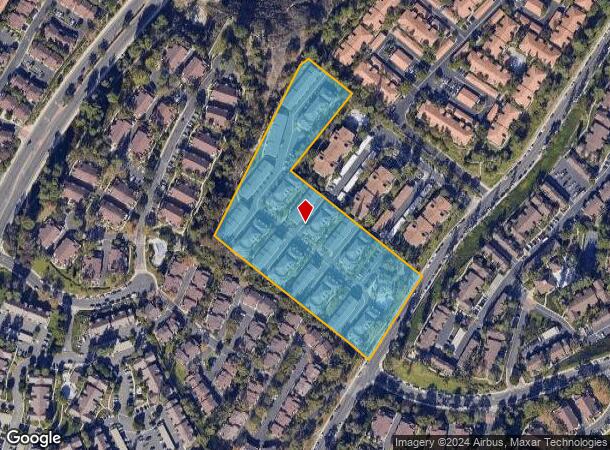  21041 Osterman Rd, Lake Forest, CA Parcel Map