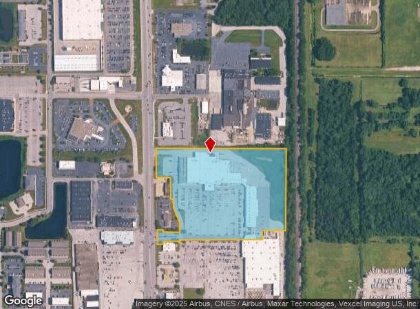 1505 S Us 41, Schererville, IN Parcel Map