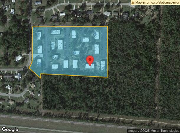  500 Pinson Rd, Albany, GA Parcel Map