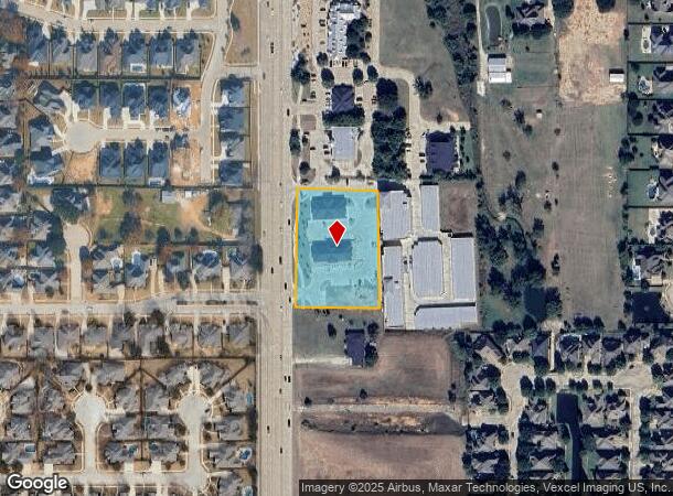  8002 Precinct Line Rd, Colleyville, TX Parcel Map